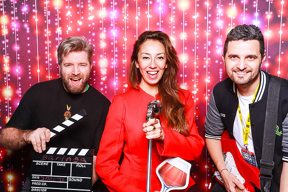 Dangling Lights backdrop