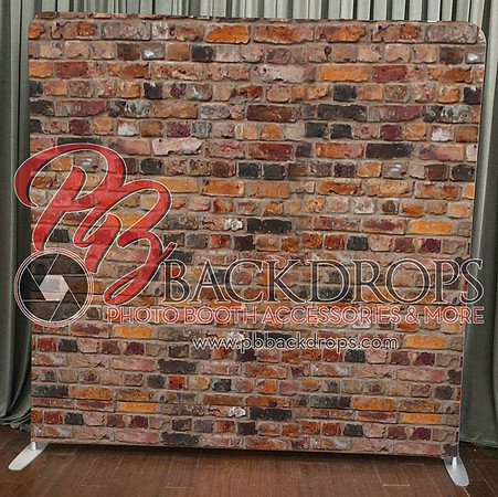 red brick wall backdrop