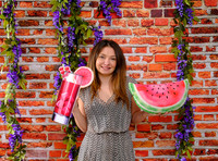 Rustic Brickwall and Wisteria backdrop