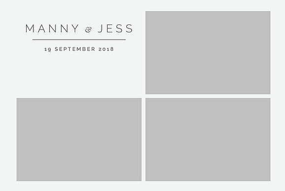 Photo booth template style 4